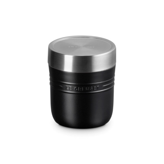 Imagem POTE TÉRMICO 500ML OTG MATTE BLACK EM AÇO INOX 12,4X10,7X10,7CM - LE CREUSET