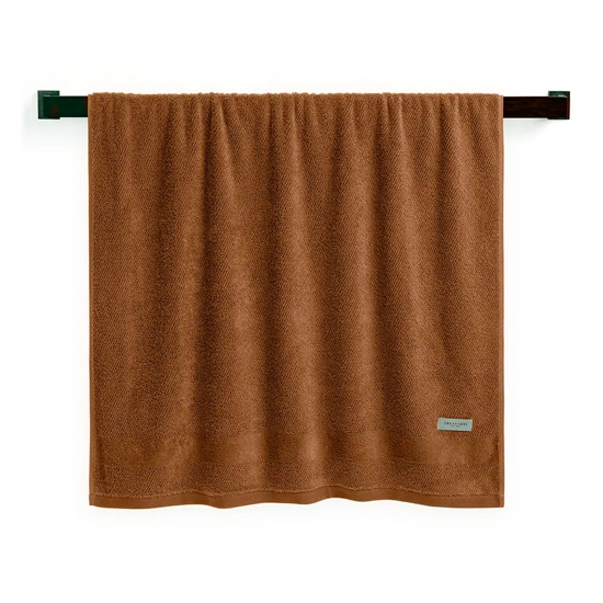 Imagem TOALHA BANHÃO BARRA AVELUDADA 100% ALGODÃO BORGIA VECCHIO 150X86CM - TRUSSARDI