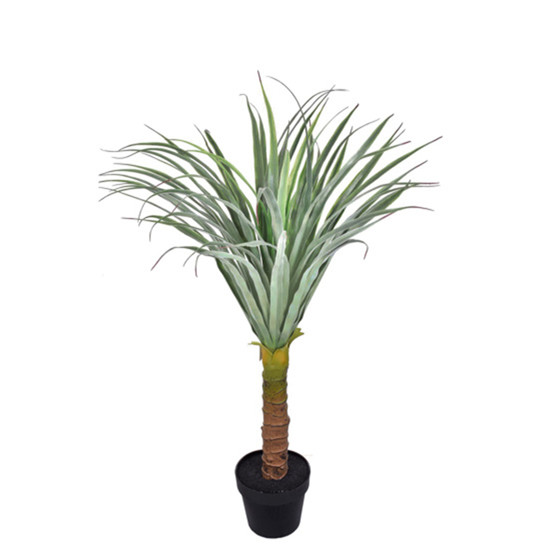 Imagem PLANTA DRACENA VERDE 60 FOLHAS DECORATIVA EM PLÁSTICO 100X70CM - GRILLO