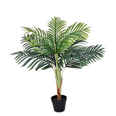 Imagem de PLANTA DECORATIVA PALMEIRA VERDE TOQUE REAL 90X55CM - GRILLO - Grillo Ltda