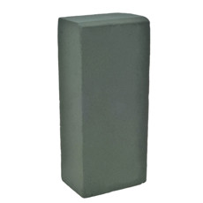 Imagem de ESPUMA FLORAL TIJOLO VERDE DE ALTA ABSORÇÃO 10X23CM - GRILLO - Grillo Ltda