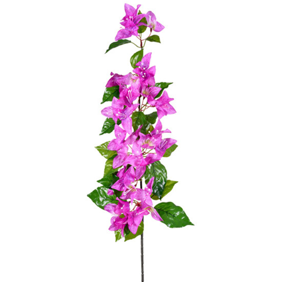 Imagem HASTE DECORATIVA PERMANENTE DE BOUGAINVILLE LAVANDA EM PLÁSTICO MOLDÁVEL - GRILLO