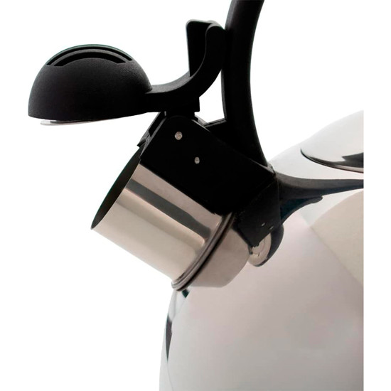 Imagem CHALEIRA 2L EM AÇO INOX 18,5X22X16CM - MIMO STYLE