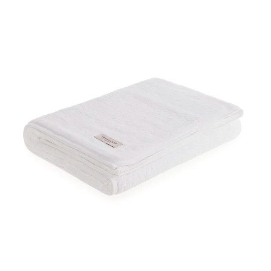 Imagem TOALHA DE ROSTO FONTANI 100% EM ALGODÃO BRANCO 80X48CM - TRUSSARDI