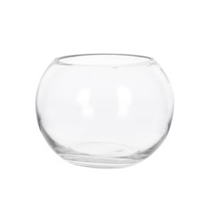 Imagem de VASO DECORATIVO EM VIDRO FORMATO AQUÁRIO 10X9X9CM - GRILLO - Grillo Ltda