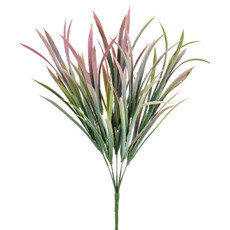 Imagem de BUQUÊ DECORATIVO DE GRAMA ROSA EM PLÁSTICO MOLDÁVEL 38X10CM - GRILLO - Grillo Ltda