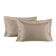 Imagem de JOGO 2 FRONHAS 300 FIOS 100% ALGODÃO FRATELLI NOCCIOLA - TRUSSARDI - Karsten S.A 