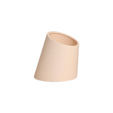 Imagem de VASO CONE DECORATIVO EM CERÂMICA ROSÊ FOSCO 16X15,5CM - CERÂMICA MAZZOTTI - Ceramica Artistica Mazzotti Ltda