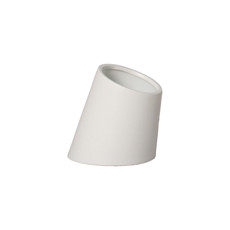 Imagem de VASO CONE DECORATIVO EM CERÂMICA BRANCO FOSCO 16X15,5CM - CERÂMICA MAZZOTTI - Ceramica Artistica Mazzotti Ltda