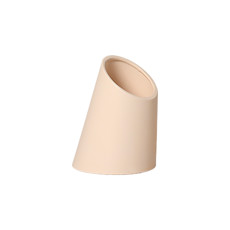 Imagem de VASO CONE DECORATIVO EM CERÂMICA ROSÊ FOSCO 20X15CM - CERÂMICA MAZZOTTI - Ceramica Artistica Mazzotti Ltda