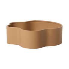 Imagem de VASO FLOREIRA DECORATIVO EM CERÂMICA BEGE FOSCO 12X39CM - CERÂMICA MAZZOTTI - Ceramica Artistica Mazzotti Ltda