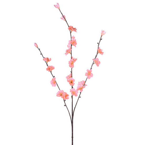 Imagem HASTE DECORATIVA DE FLOR DE CEREJEIRA ROSA EM PLÁSTICO MOLDÁVEL 82X10CM - GRILLO