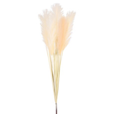 Imagem de HASTE DECORATIVA DE PAMPAS BEGE EM PLÁSTICO MOLDÁVEL 105X25CM - GRILLO - Grillo Ltda