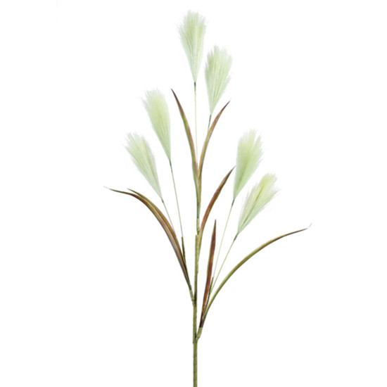 Imagem HASTE DECORATIVA DE PAMPAS VERDE EM PLÁSTICO MOLDÁVEL 86X10CM - GRILLO