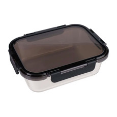 Imagem de POTE REFRATÁRIO RETANGULAR 1,5L COM TAMPA PRETA 7,5X23,5X17,5CM - MOR - Metalurgica Mor S.A- Filial Pernambuco