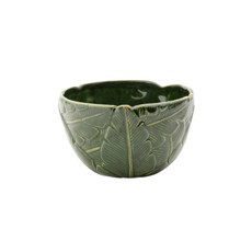 Imagem de CENTRO DE MESA DECORATIVO DE CERAMICA BANANA LEAF 21X21X12CM LYOR - Coliseu Presentes Ltda