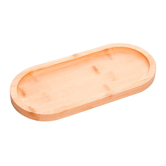 Imagem BANDEJA OVAL NATURE EM BAMBU 1,5X24X11CM - LYOR
