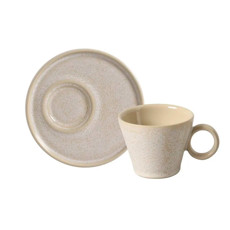 Imagem de XÍCARA DE CHÁ NEO COM PIRES NEO LATTE 210ML - PORTO BRASIL CERÂMICA - Porto Brasil Ceramica Ltda