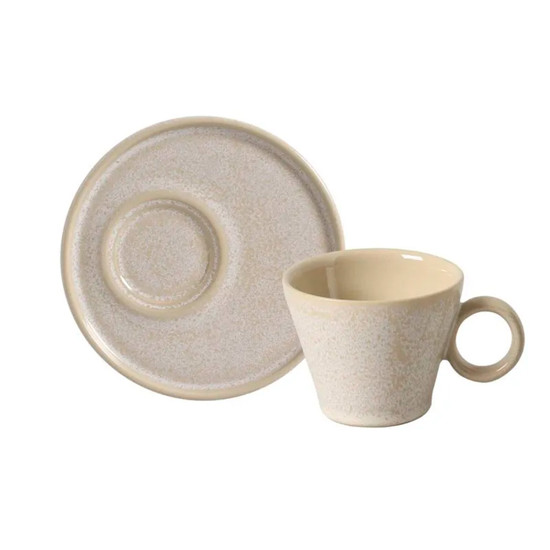 Imagem XÍCARA DE CHÁ NEO COM PIRES NEO LATTE 210ML - PORTO BRASIL CERÂMICA