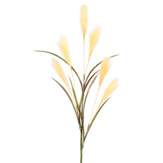 Imagem de HASTE DECORATIVA DE PAMPAS CHAMPAGNE EM PLÁSTICO MOLDÁVEL 86X10CM - GRILLO - Grillo Ltda