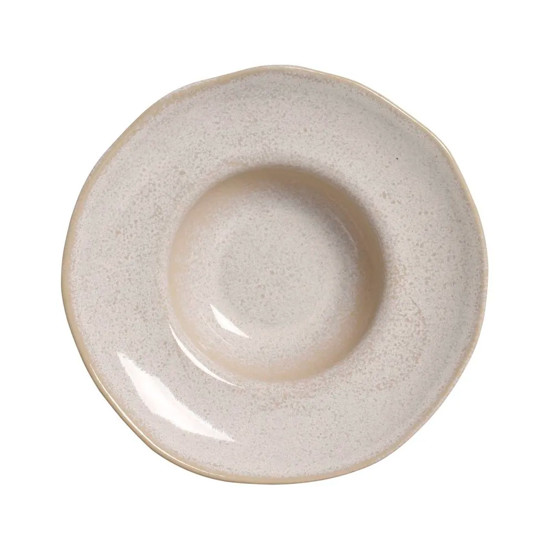 Imagem PRATO DE MASSA ORGÂNICO LATTE STONEWARE - PORTO BRASIL CERÂMICA