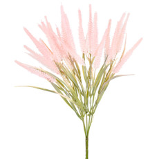 Imagem de HASTE DECORATIVA DE CATTAIL ROSA EM PLÁSTICO MOLDÁVEL 44X12CM - GRILLO - Grillo Ltda