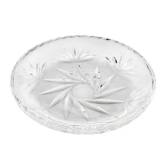 Imagem MINI PRATO DE CRISTAL PRIMA TRANSPARENTE 1,5X11X11CM - LYOR