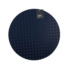 Imagem de LUGAR AMERICANO PREMIUM CUBE NAVY BLUE EM PVC 38X38CM - PARAMOUNT INDÚSTRIA - Paramount Ind E Com De Plast Ltda