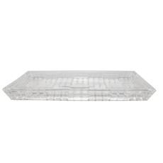 Imagem de BANDEJA RETANGULAR PLATE EM VIDRO 3X34X18CM - ADELY CRYSTAL - Dayhome Comercial Ltda