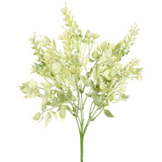 Imagem de BUQUÊ DECORATIVO DE BERRIES VERDE CREME EM PLÁSTICO MOLDÁVEL 37X10CM - GRILLO - Grillo Ltda