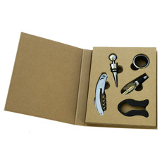 Imagem de JOGO DE ACESSÓRIOS PARA VINHO TOSCANA 5 PEÇAS - TUUT - Yangzi Brasil Corporation S A 