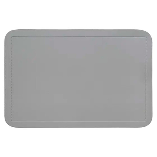 Imagem JOGO AMERICANO EM PVC COLOR AVULSO CINZA 44X28CM - COPA&CIA