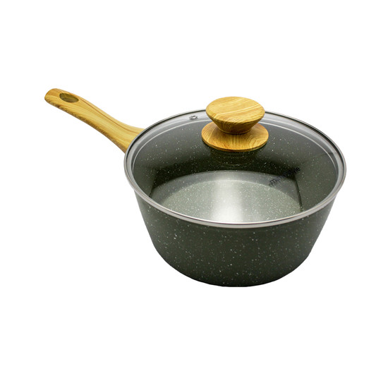 Imagem CONJUNTO 8 PANELAS MÁRMOL STYLE COOK ESMERALDA - MIMO STYLE