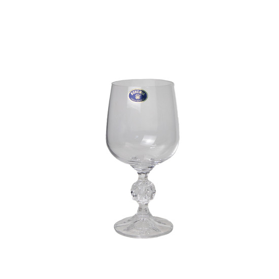 Imagem TAÇA PARA VINHO TINTO KLAUDIE 230ML 6 PEÇAS EM CRISTAL 16X7X7 CM