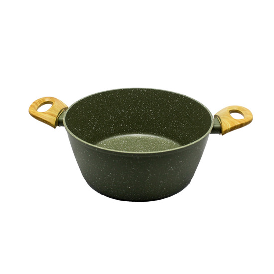 Imagem CONJUNTO 8 PANELAS MÁRMOL STYLE COOK ESMERALDA - MIMO STYLE