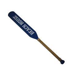 Imagem de REMO BEACH HOUSE AZUL DECORATIVO EM MADEIRA 99X10X2CM - ENTRE MARES - Entre Mares Ind E Com De Artesanatos Socied Ltda