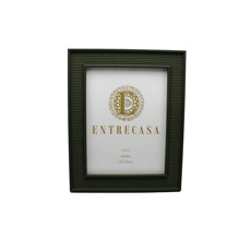 Imagem de PORTA-RETRATO DECORATIVO EM MDF TEXTURIZADO VERDE 27X22X2CM - ENTRECASA - Inverno Verao Comercio De Modas E Decoracao Eireli