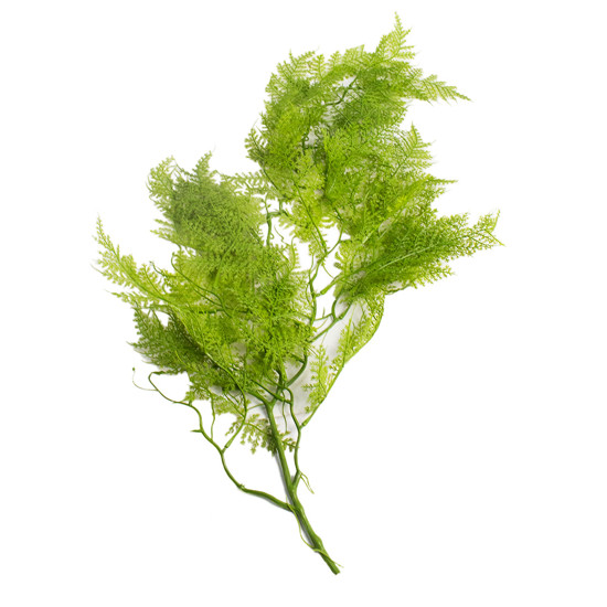 Imagem GALHO FOLHAS DECORATIVO COR VERDE DE PLÁSTICO 95CM - GRILLO 58400