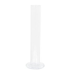 Imagem de VASO DECORATIVO EM FORMATO CILÍNDRICO EM VIDRO 23X3,5CM - GRILLO - Grillo Ltda