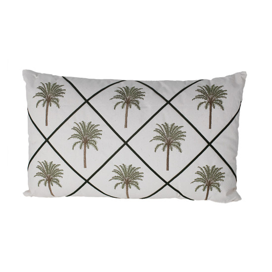 Imagem RINEIRA TECIDO AQUATEC OFF COM BORDADO DE PALMEIRA 50X3010 CM