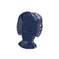 Imagem de PETISQUEIRA FORMATO LAGOSTA EM MELAMINA COR AZUL ESCURO 23X15X6 CM - Inverno Verao Comercio De Modas E Decoracao Eireli