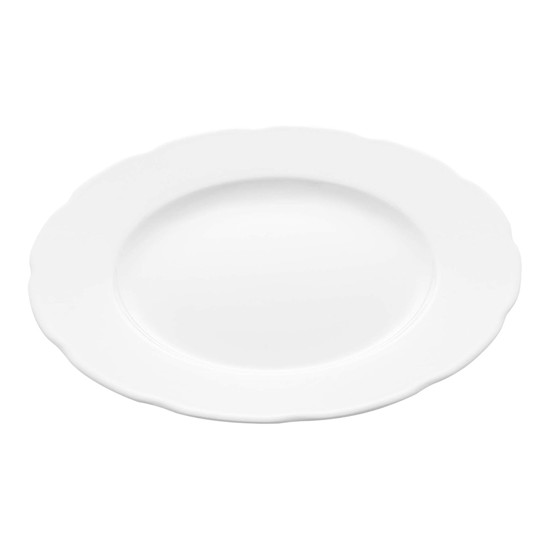 Imagem PRATO RASO ADANA EM PORCELANA BRANCA 27CM - WOLFF