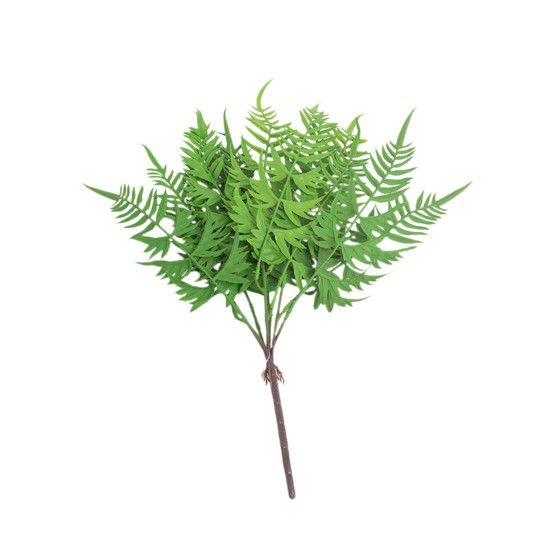 Imagem HASTE FOLHA DECORATIVO COR VERDE DE PLÁSTICO 48CM - GRILLO 58944