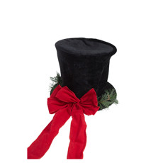 Imagem de PONTEIRA PARA ÁRVORA DE NATAL FORMATO CARTOLA EM POLIÉSTER 26X22CM - Yangzi Brasil Corporation S A 