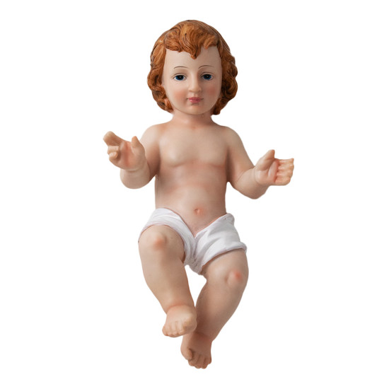 Imagem BONECO NATALINO DECORATIVO COLORIDO EM RESINA 30X15X11 CM - GRILLO 59271