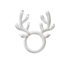 Imagem de PORTA GUARDANAPO RENA EM ACRÍLICO TRANSPARENTE 8X7X1CM - Conceito Decoração Comercio Exp E Represet