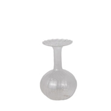 Imagem de MINI VASO DECORATIVO EM VIDRO COR TRANSPARENTE 7X12CM - GRILLO 58304 - Grillo Ltda