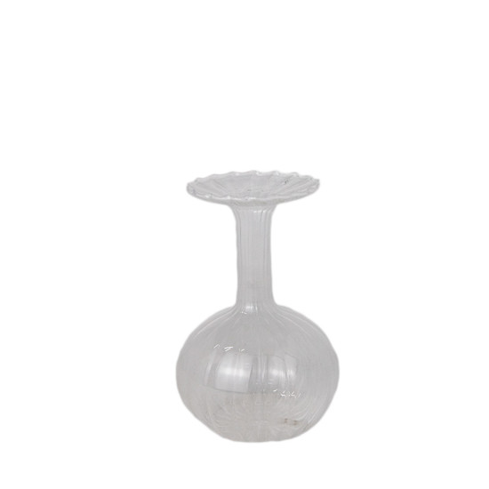 Imagem MINI VASO DECORATIVO EM VIDRO COR TRANSPARENTE 7X12CM - GRILLO 58304