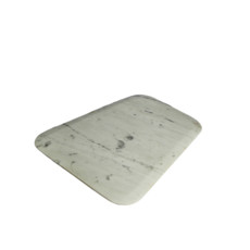 Imagem de TÁBUA DE SERVIR PARA APERITIVO EM MÁRMORE BRANCO 31X27CM - HARTWOOD - Hartwood Com De Artigos De Decoracao Ltda