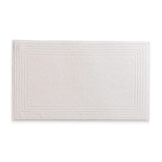 Imagem TOALHA DE PISO LINEE 100% EM ALGODÃO BRANCO 80X48CM - TRUSSARDI